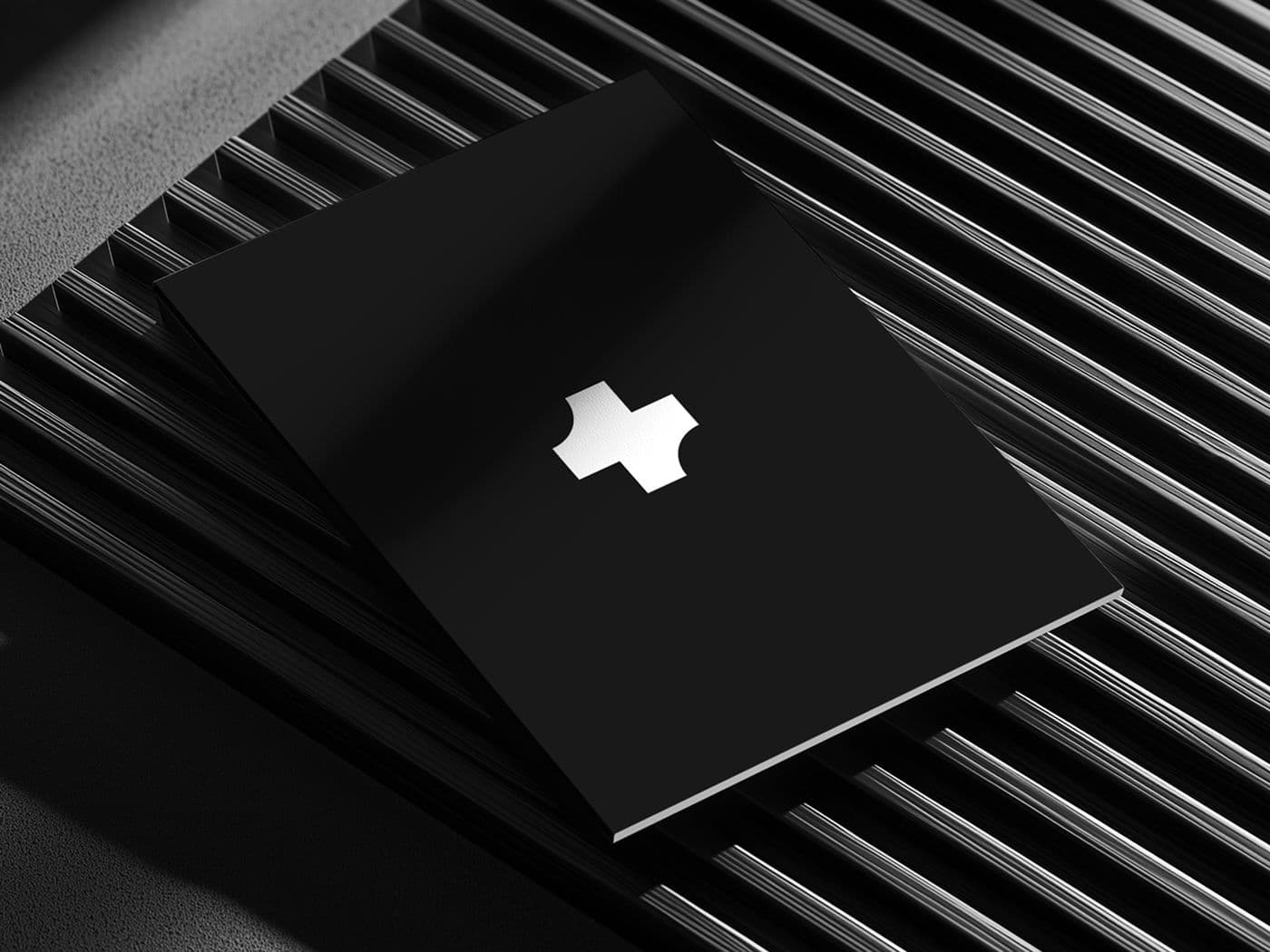 The notebook: a 3D render of the Pixel Bloom identity