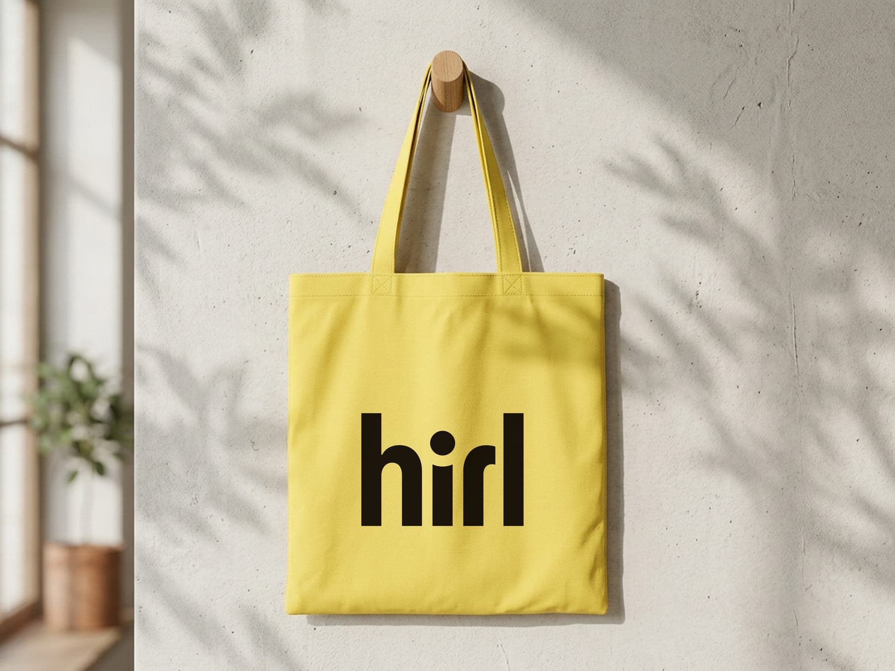 The tote: a 3D render of the HIRL identity